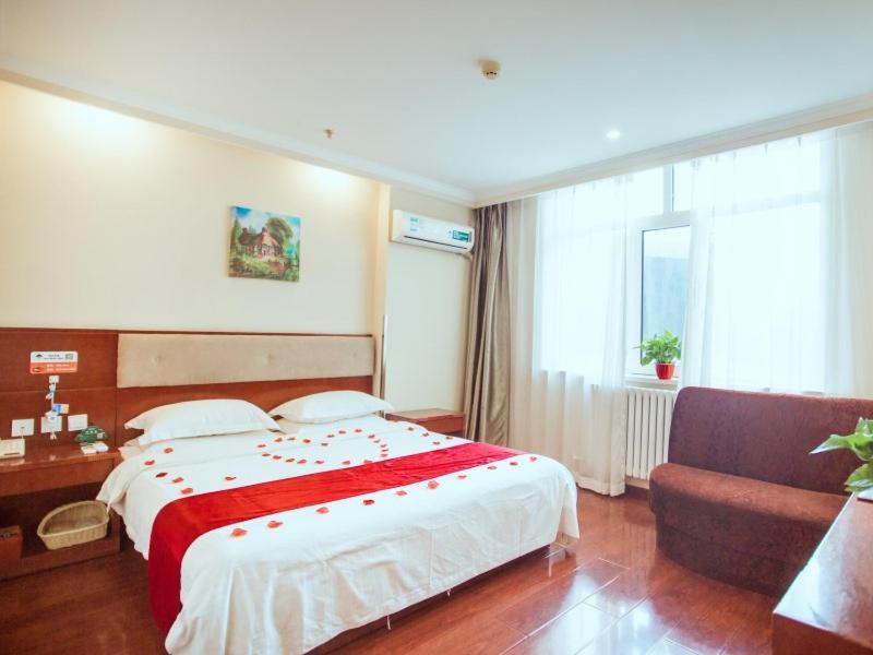 Greentree Inn Hebei Zhangjiakou Zhangbei Caoyuantian Rd Zhangku Avenue Express Hotel Exteriér fotografie