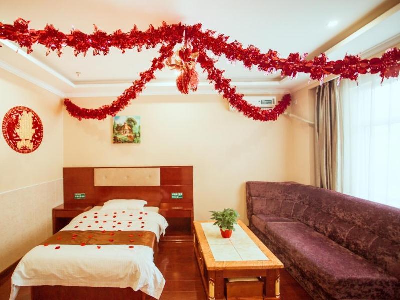 Greentree Inn Hebei Zhangjiakou Zhangbei Caoyuantian Rd Zhangku Avenue Express Hotel Exteriér fotografie