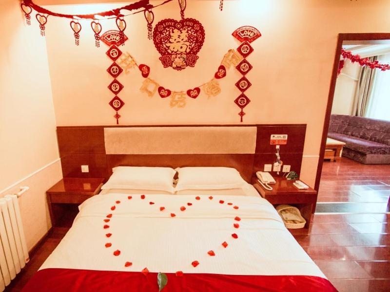 Greentree Inn Hebei Zhangjiakou Zhangbei Caoyuantian Rd Zhangku Avenue Express Hotel Exteriér fotografie