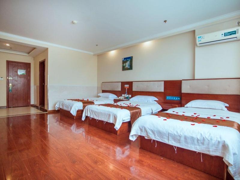 Greentree Inn Hebei Zhangjiakou Zhangbei Caoyuantian Rd Zhangku Avenue Express Hotel Exteriér fotografie