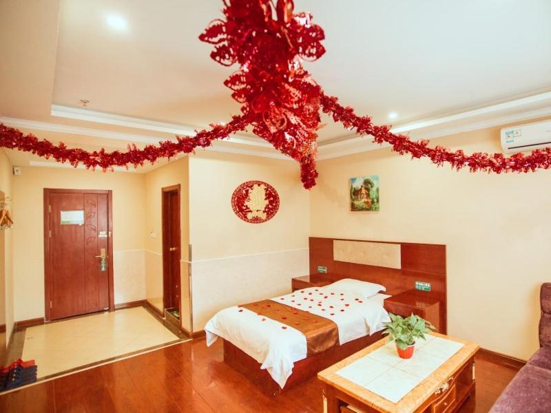 Greentree Inn Hebei Zhangjiakou Zhangbei Caoyuantian Rd Zhangku Avenue Express Hotel Exteriér fotografie