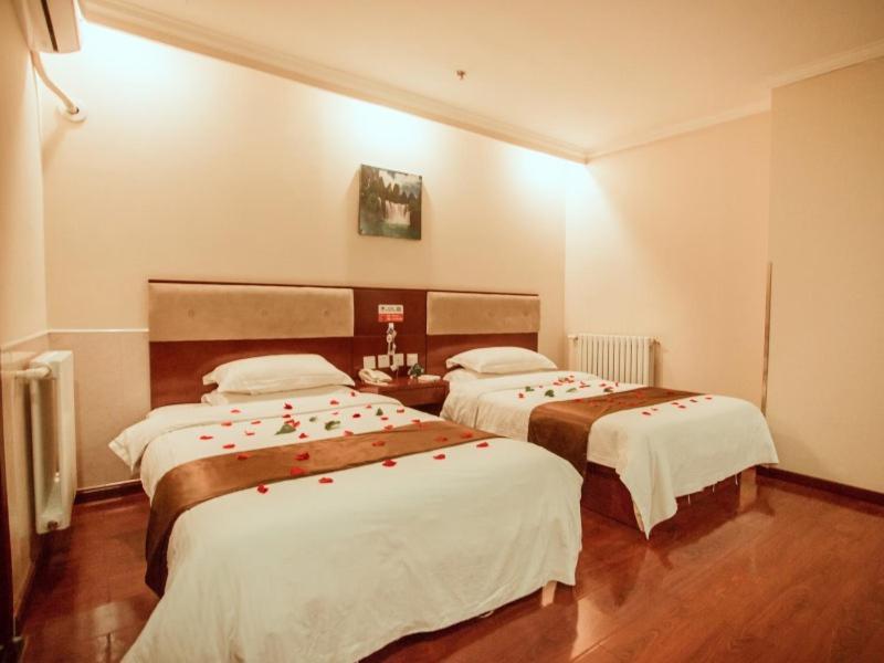 Greentree Inn Hebei Zhangjiakou Zhangbei Caoyuantian Rd Zhangku Avenue Express Hotel Exteriér fotografie
