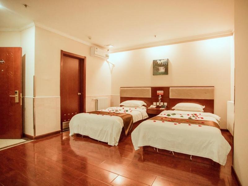 Greentree Inn Hebei Zhangjiakou Zhangbei Caoyuantian Rd Zhangku Avenue Express Hotel Exteriér fotografie