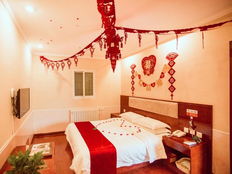 Greentree Inn Hebei Zhangjiakou Zhangbei Caoyuantian Rd Zhangku Avenue Express Hotel Exteriér fotografie