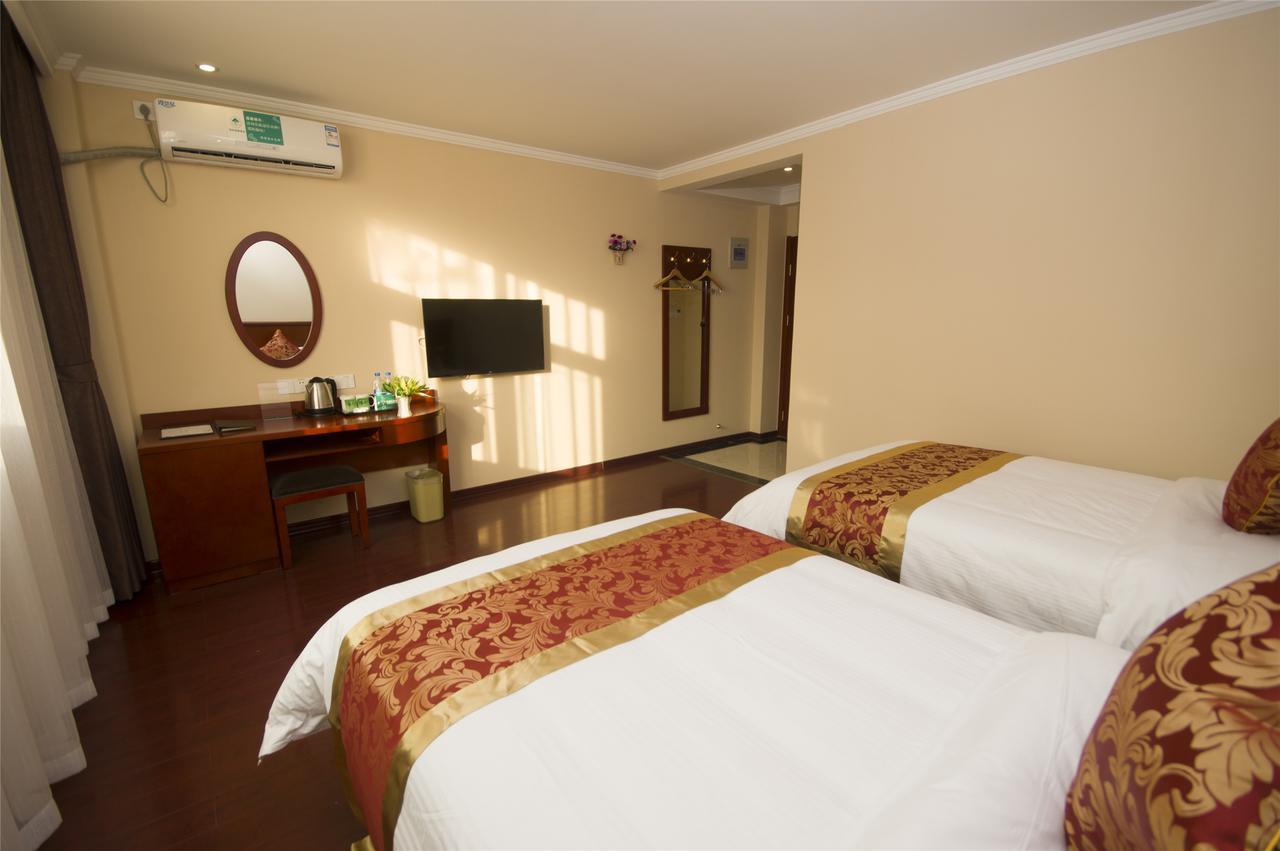Greentree Inn Hebei Zhangjiakou Zhangbei Caoyuantian Rd Zhangku Avenue Express Hotel Exteriér fotografie