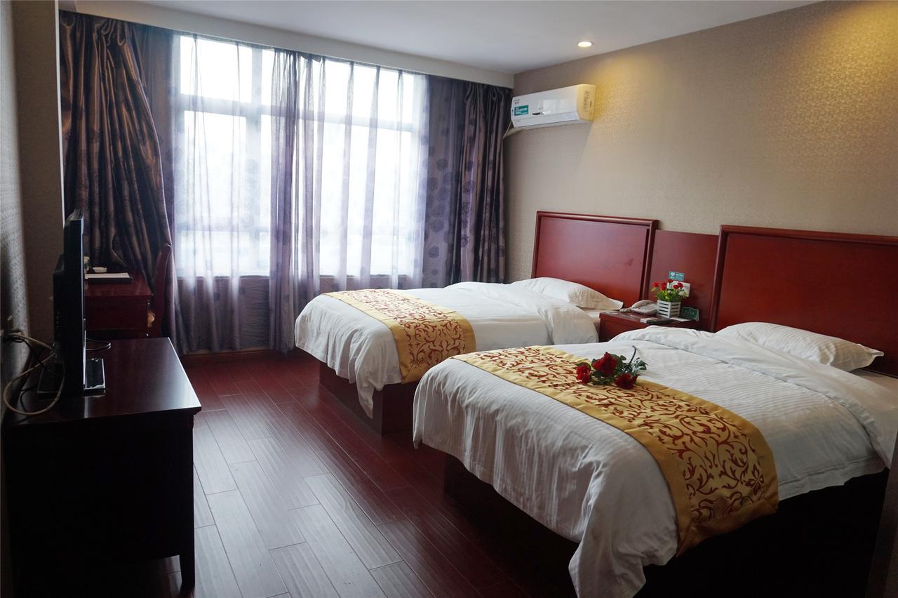 Greentree Inn Hebei Zhangjiakou Zhangbei Caoyuantian Rd Zhangku Avenue Express Hotel Exteriér fotografie