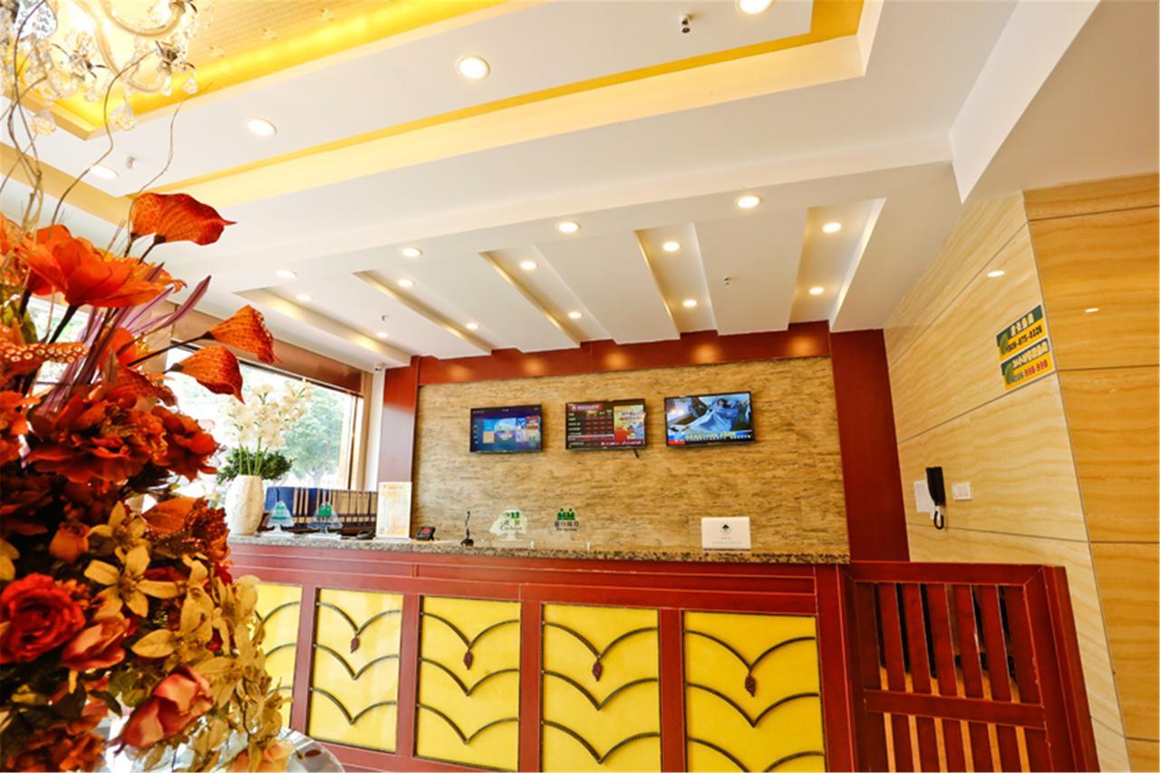 Greentree Inn Hebei Zhangjiakou Zhangbei Caoyuantian Rd Zhangku Avenue Express Hotel Exteriér fotografie